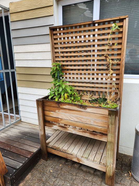 Planter Box Trellis