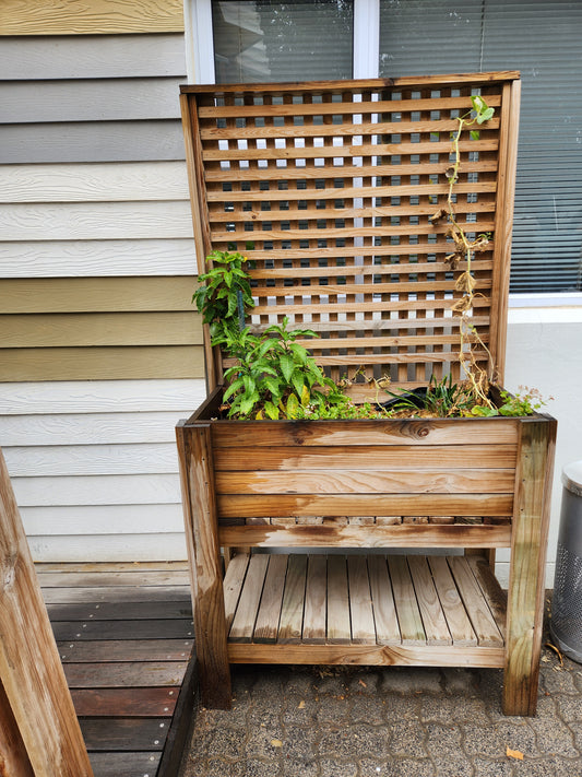 Planter Box Trellis