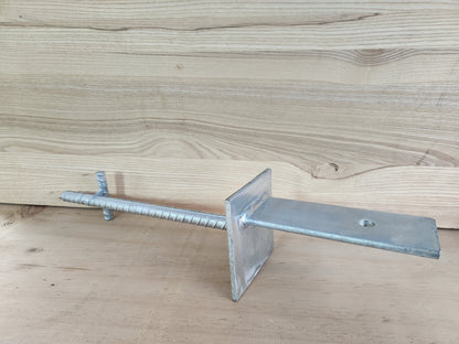 Galvanized Post Bracket with Plate