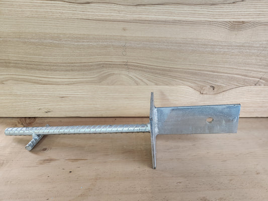 Galvanized Post Bracket with Plate