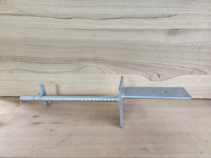 Galvanized Post Bracket with Plate