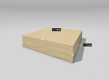 Pine PAR size: 22x94mm