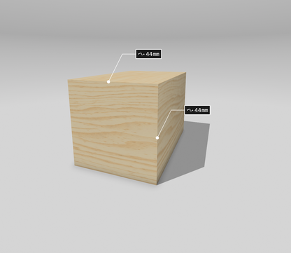 Pine PAR size: 44x44mm