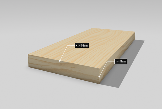 Pine Cover Strip Size: 8x44mm