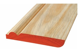 Pine Skirtings Size: 22x140