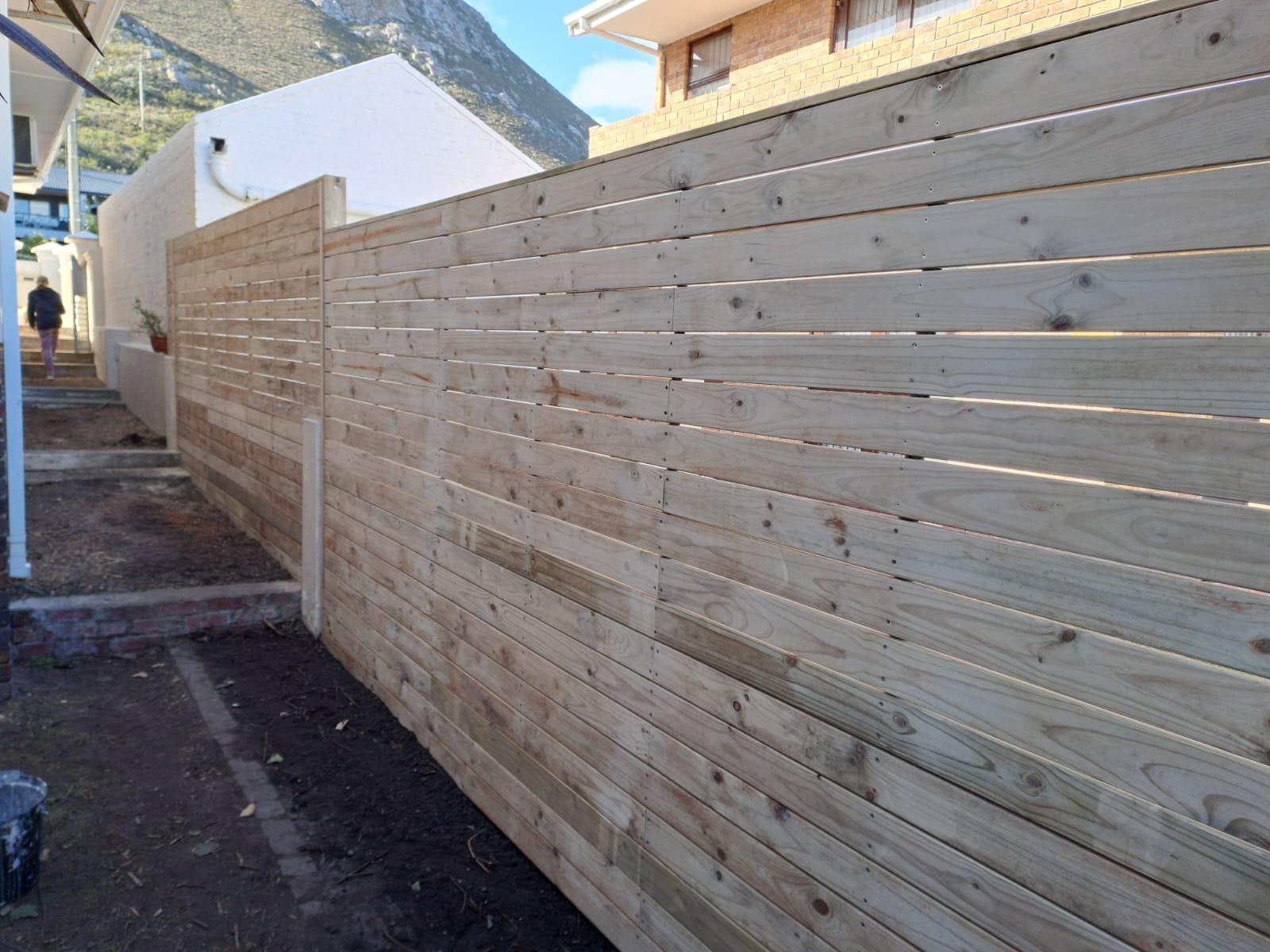 Wooden fence 
