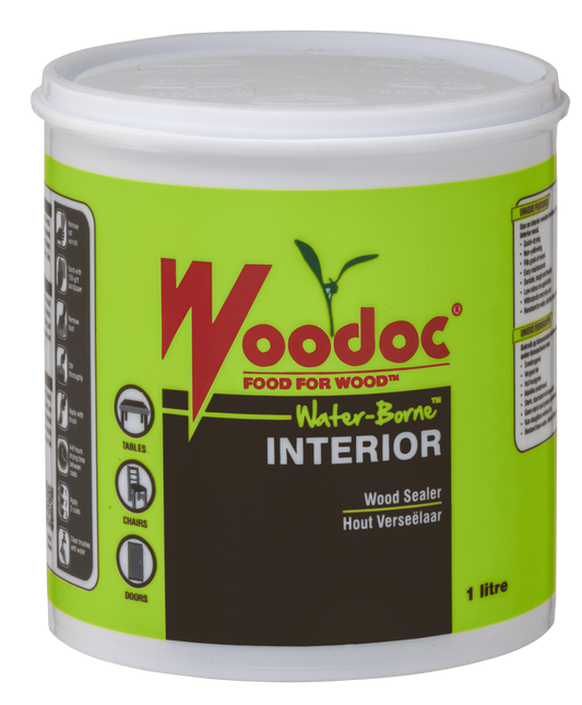 Woodoc Water-Borne INTERIOR 1l matt clear Interior