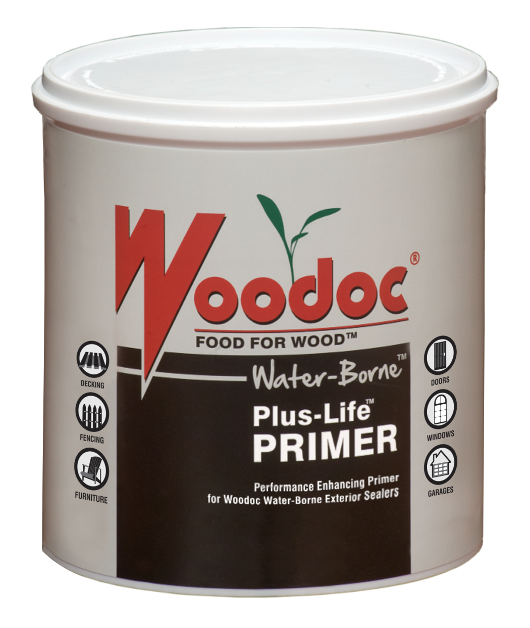 Woodoc Water-Borne Plus-Life PRIMER 1l clear Exterior